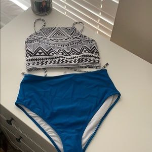 Brand new two piece bathing suit